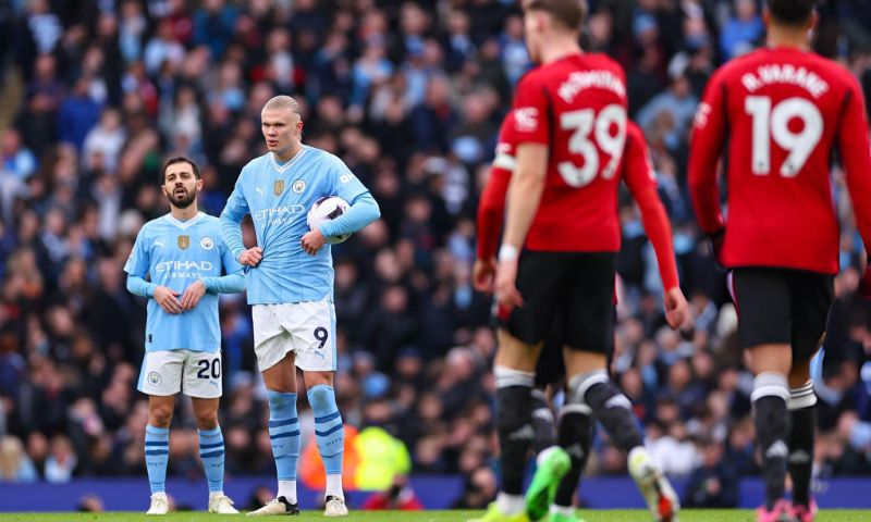 Cuộc chạm trán giữa Man City 3 - 1 Manchester United 